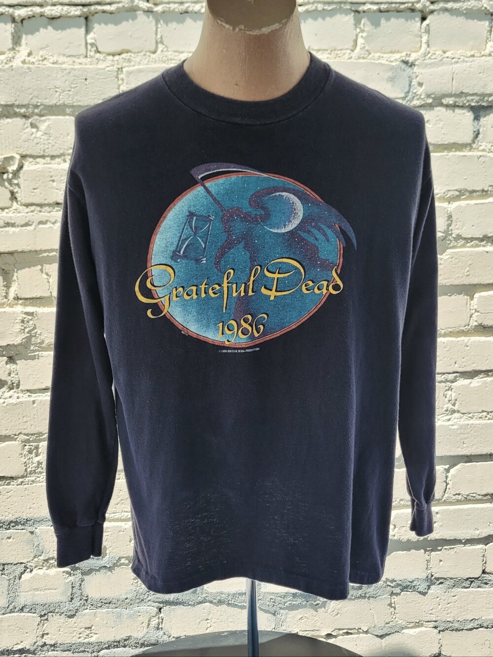 Rare Vintage 1985 Grateful Dead Comcert Shirt Oakland Coliseum Larhe Made In USA